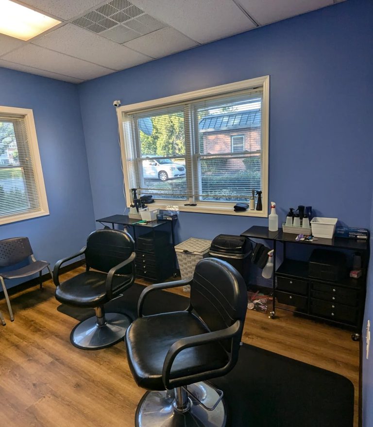 Lice treatment chairs at Lice Lifters of Mercer County in Princeton, NJ